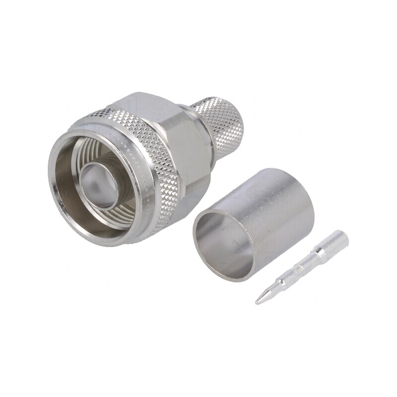 Mufă N Tată Drept 50Ω PTFE Argintat RG213 Crimpat | Electronic-mag.ro | Componente Electronice Mufă N Tată Drept 50Ω PTFE Argintat RG213 Crimpat | Electronic-mag.ro | Componente Electronice
