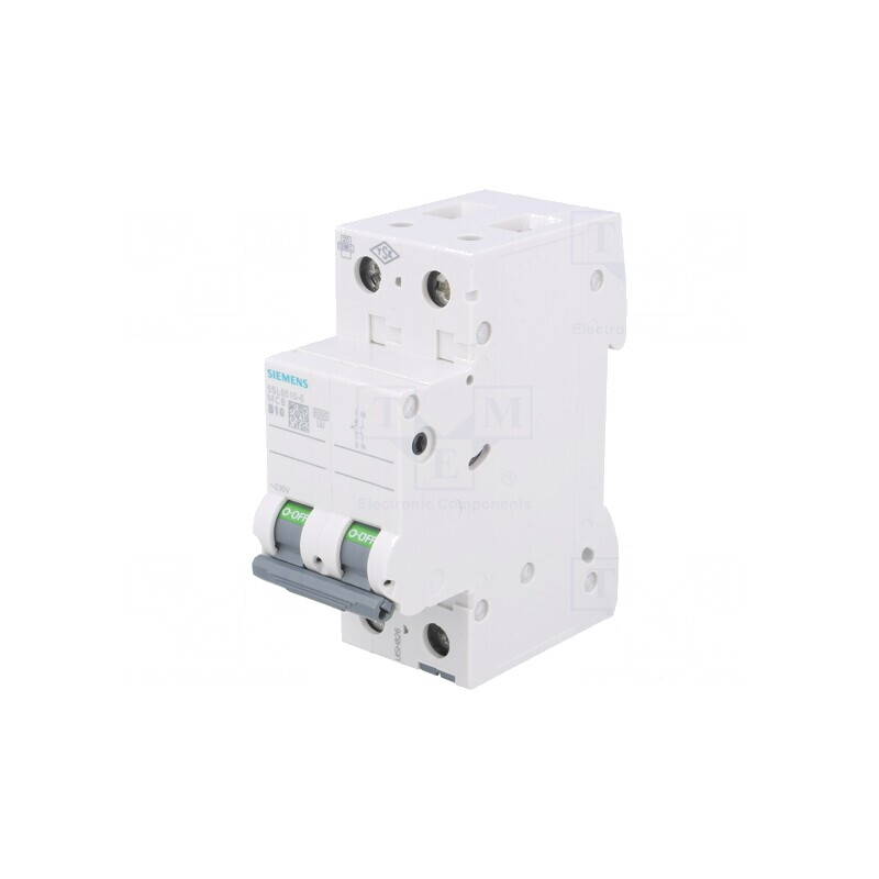 Întrerupător de supracurent 10A 400VAC 1P 6kA | Electronic-mag.ro | Componente Electronice