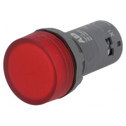 Lumină de Control LED Ø22mm 24VAC 25-70°C | Electronic-mag.ro | Componente Electronice