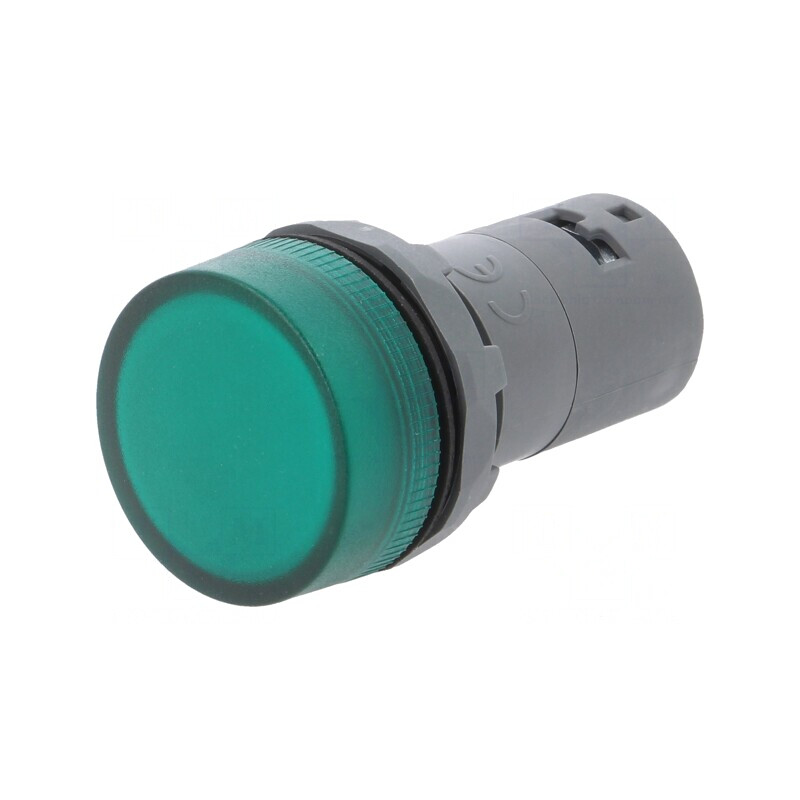 Lumină de control LED 22mm 48-60VAC | Electronic-mag.ro | Componente Electronice