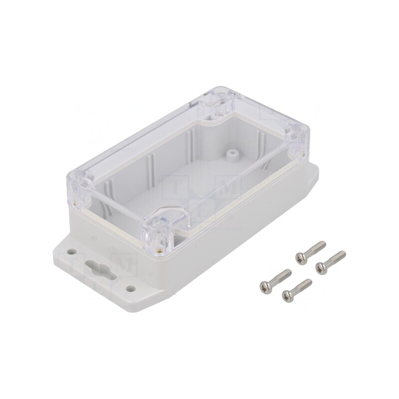 Carcasă Universală cu Lame de Fixare 65x115x40mm | Electronic-mag.ro | Componente Electronice