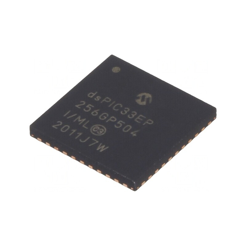 Microcontroler dsPIC 256kB QFN44 32kB SRAM 0,65mm | Electronic-mag.ro | Componente Electronice