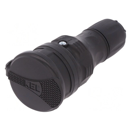 Conector Alimentare AC 250V 16A Soclu 2P+PE pe Cablu | Electronic-mag.ro | Componente Electronice