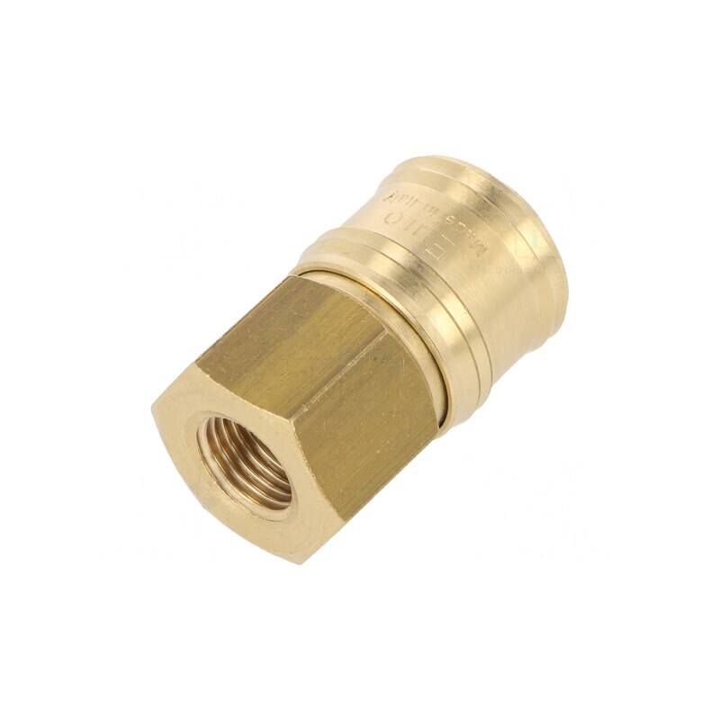 Cuplă Rapidă EURO Alamă 1/4" | Electronic-mag.ro | Componente Electronice