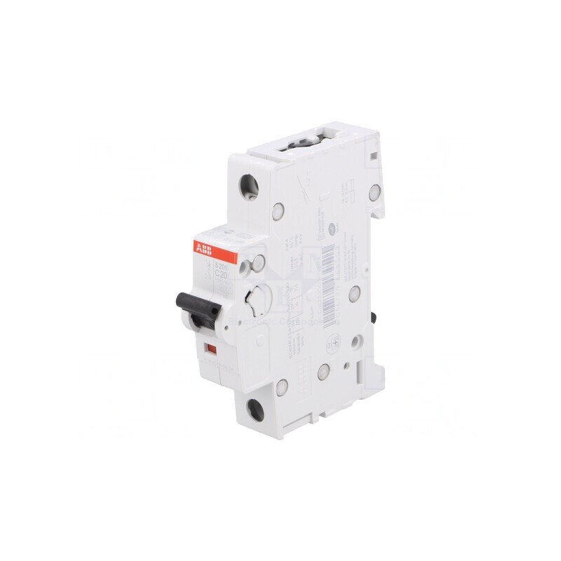 Întrerupător de supracurent 20A 230/400V 6kA | Electronic-mag.ro | Componente Electronice