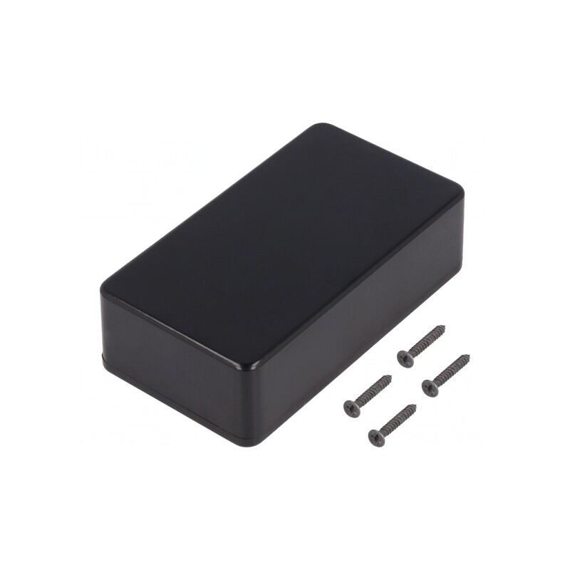 Carcasă Universală Neagră ABS 55x100x29mm | Electronic-mag.ro | Componente Electronice