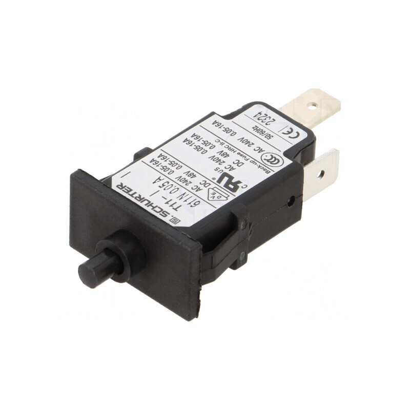Întrerupător de Supracurent 240VAC 48VDC 0,05A SPST | Electronic-mag.ro | Componente Electronice