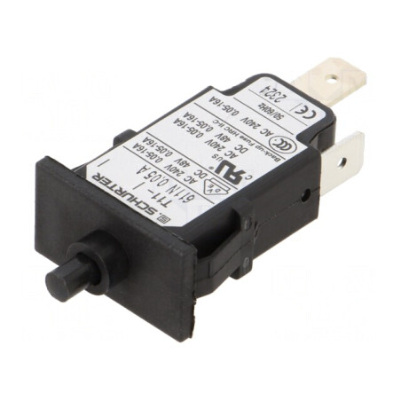 Întrerupător de Supracurent 240VAC 48VDC 0,05A SPST | Electronic-mag.ro | Componente Electronice