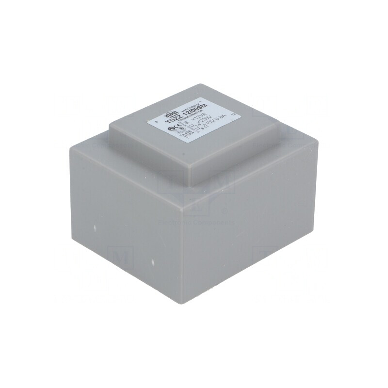 Transformator Încapsulat 12VA 230V AC 15V 800mA PCB | Electronic-mag.ro | Componente Electronice