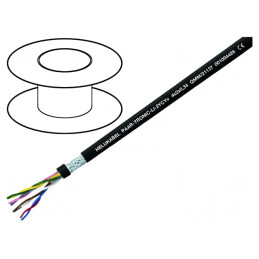 Cablu Ecranat 4x2x0,5mm2 Cupru | Electronic-mag.ro | Componente Electronice