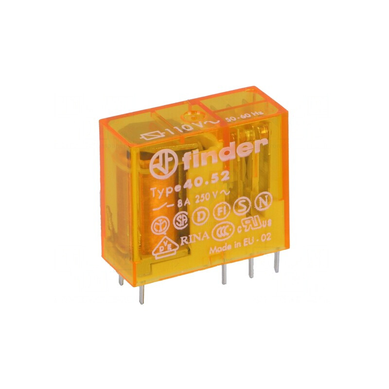 Releu electromagnetic DPDT 110VAC 15A | Electronic-mag.ro | Componente Electronice
