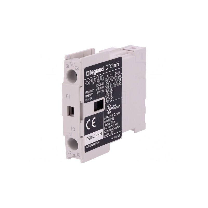 Contacte Auxiliare CTX3 MINI Cleme Șurub | Electronic-mag.ro | Componente Electronice