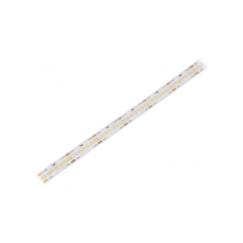 Bandă LED Alb Cald 24V 280 LED/m IP20 | Electronic-mag.ro | Componente Electronice