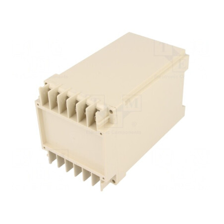 Carcasă pentru șină DIN 70x65x112.6mm ABS | Electronic-mag.ro | Componente Electronice