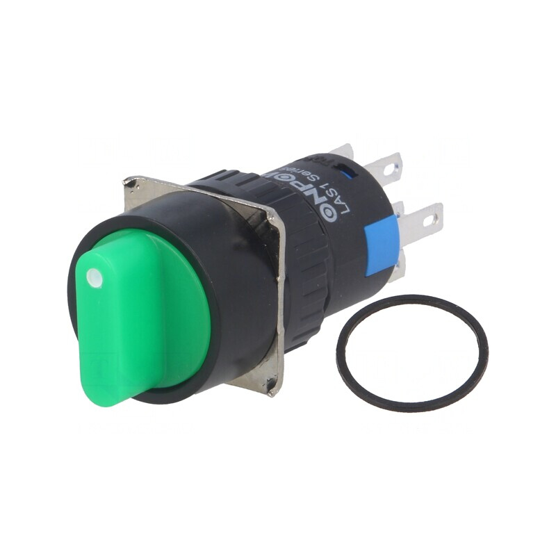 Comutator rotativ 3 poziții 3A 220VAC 2A 24VDC | Electronic-mag.ro | Componente Electronice