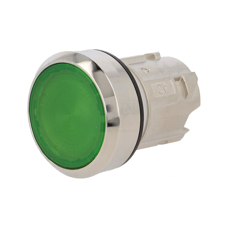 Comutator apăsare 22mm verde IP67 | Electronic-mag.ro | Componente Electronice