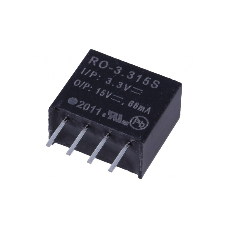Convertor DC-DC 1W 3V la 15V 66mA | Electronic-mag.ro | Componente Electronice Convertor DC-DC 1W 3V la 15V 66mA | Electronic-mag.ro | Componente Electronice