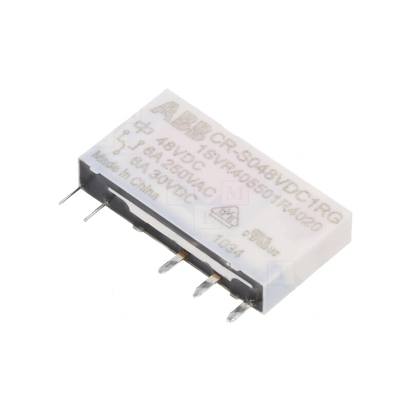 Releu Miniatură SPDT 48VDC THT Serie CR-S | Electronic-mag.ro | Componente Electronice Releu Miniatură SPDT 48VDC THT Serie CR-S | Electronic-mag.ro | Componente Electronice
