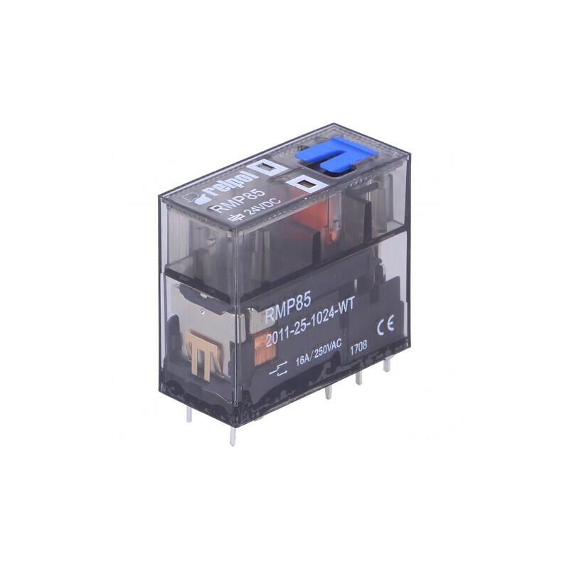 Releu Electromagnetic SPDT 24VDC 16A PCB | Electronic-mag.ro | Componente Electronice