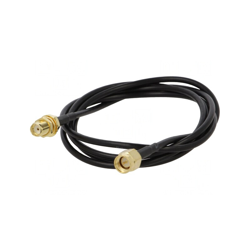 Cablu Coaxial 50Ω 15m SMA Negru | Electronic-mag.ro | Componente Electronice