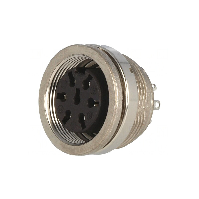 Conector M16 Soclu Mamă 7PIN 5A 300V IP40 0,5mm2 | Electronic-mag.ro | Componente Electronice