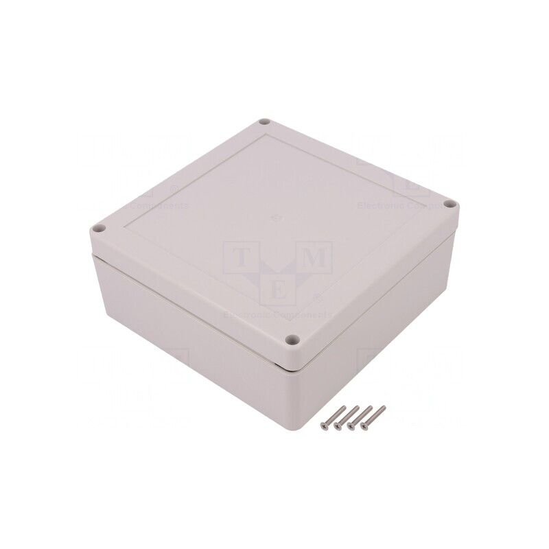 Carcasă Universală 150x150x60mm cu Bucşă din Alamă | Electronic-mag.ro | Componente Electronice