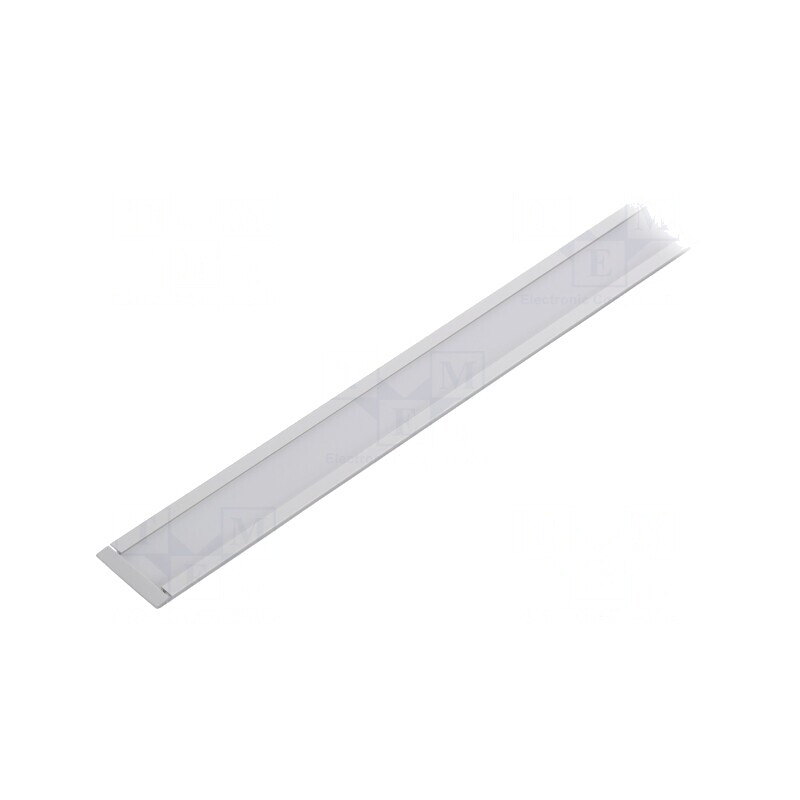 Profil aluminiu LED lăptos 1m GROOVE14 | Electronic-mag.ro | Componente Electronice