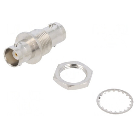Adaptor BNC Soclu 50Ω Drept | Electronic-mag.ro | Componente Electronice