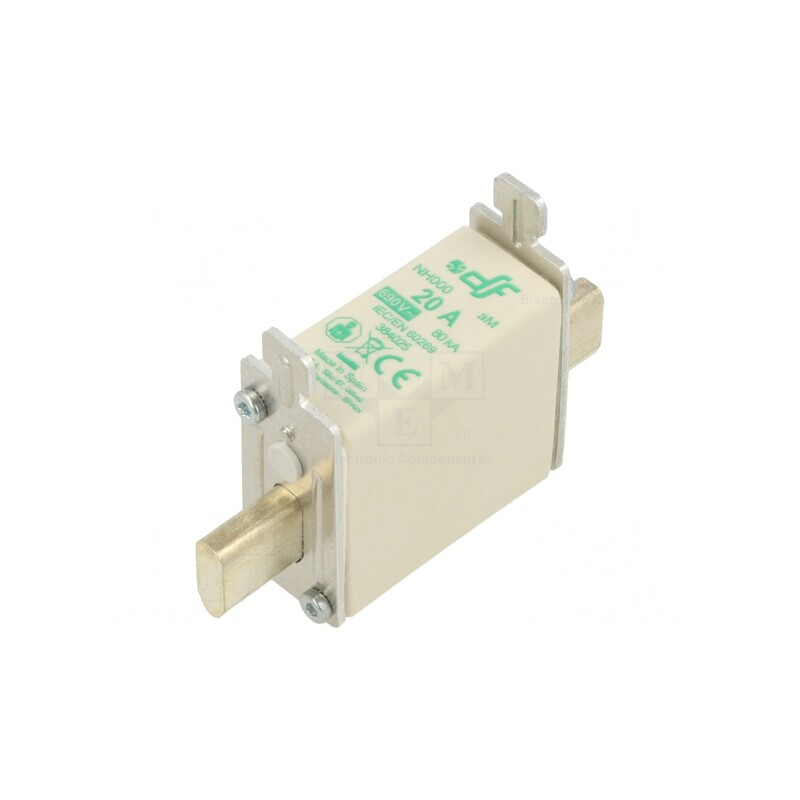 Siguranță AM 20A 690V NH000 | Electronic-mag.ro | Componente Electronice