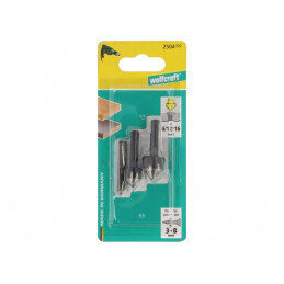 Set Burghie Adâncitor 6mm, 12mm, 16mm pentru Lemn, Metal, Plastic | Electronic-mag.ro | Componente Electronice