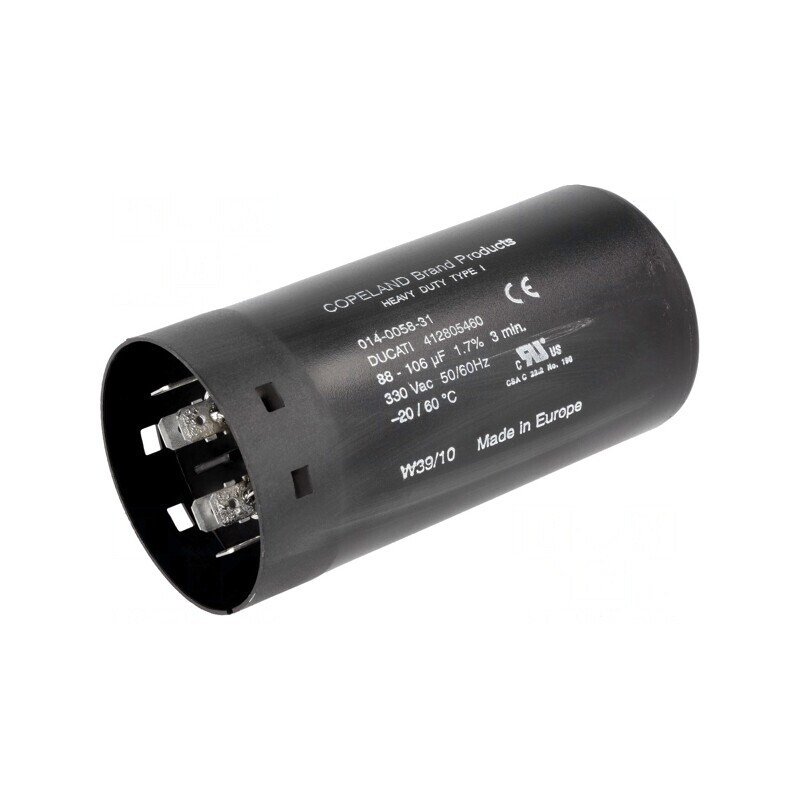 Condensator Electrolitic 97uF 52.4x105mm 10% | Electronic-mag.ro | Componente Electronice