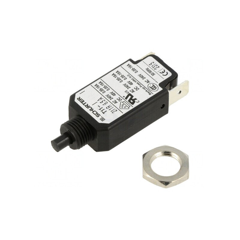 Întrerupător de Supracurent 240VAC 48VDC 6,5A | Electronic-mag.ro | Componente Electronice