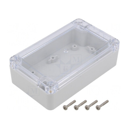 Carcasă Universală cu Bucșă din Alamă, 75x125x37mm | Electronic-mag.ro | Componente Electronice