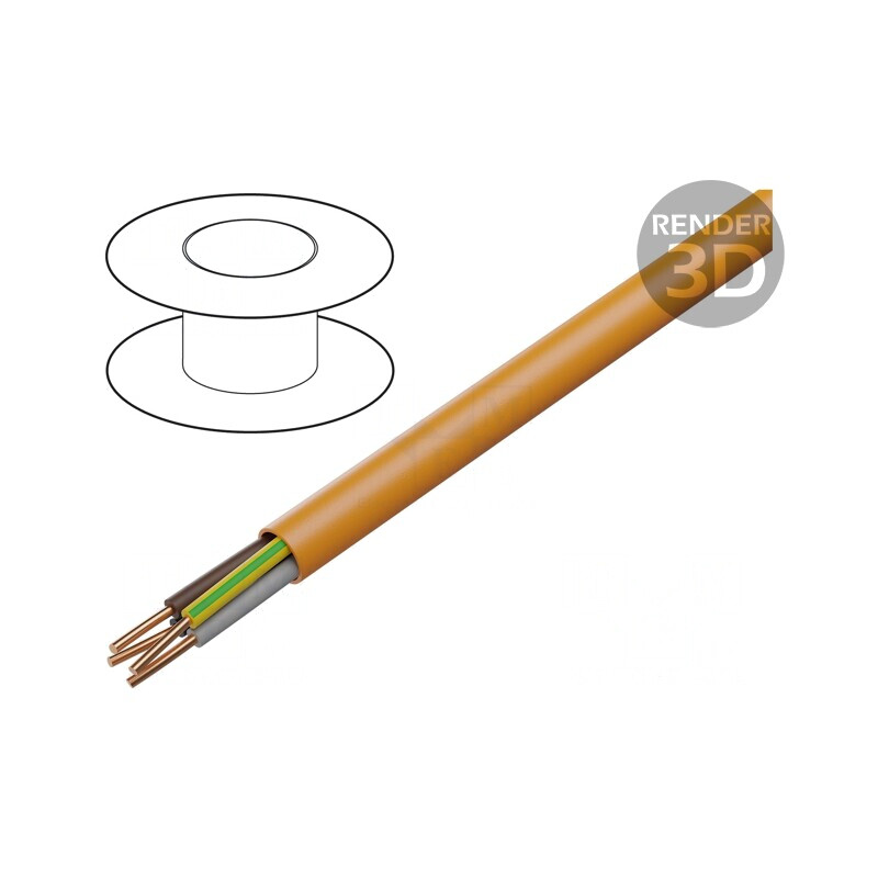 Cablu de Alimentare BiTflame 1000 4G6mm2 LSZH | Electronic-mag.ro | Componente Electronice