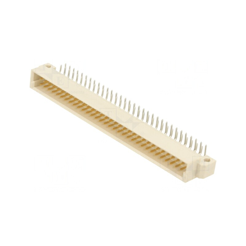 Soclu DIN 41612 tip B tată 64 pini 90° THT | Electronic-mag.ro | Componente Electronice