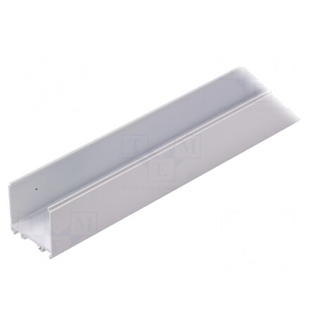 Profil Aluminiu VARIO30-08 pentru Module LED Alb 1m | Electronic-mag.ro | Componente Electronice