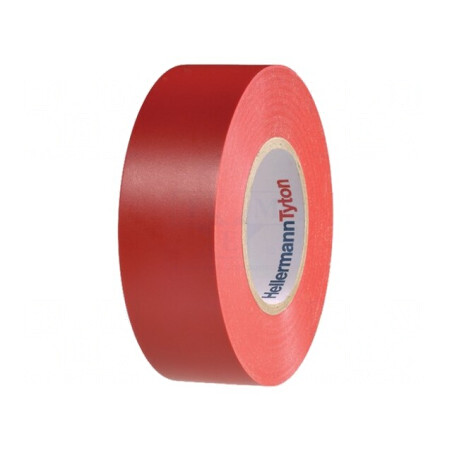 Bandă Electroizolantă Roșie 19mm x 20m | Electronic-mag.ro | Componente Electronice