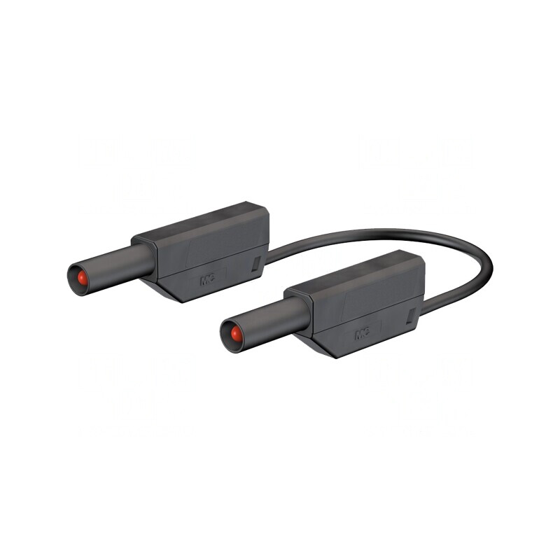 Cablu de măsurare 19A cu mufă banană 4 mm | Electronic-mag.ro | Componente Electronice