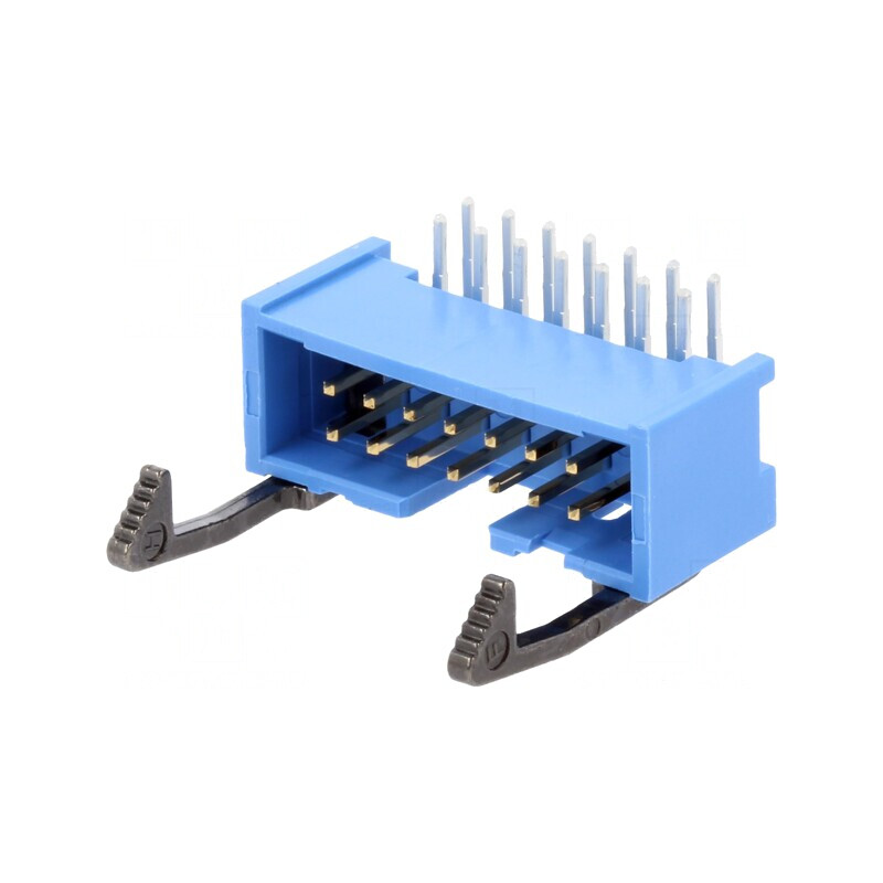 Soclu IDC Tată 14 PIN 90° THT Aurit | Electronic-mag.ro | Componente Electronice