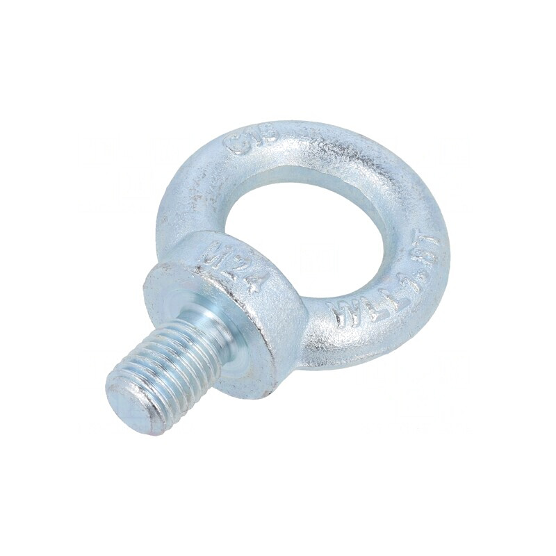 Şurub de ridicare M24x36 cu ochi oţel zinc 50mm | Electronic-mag.ro | Componente Electronice