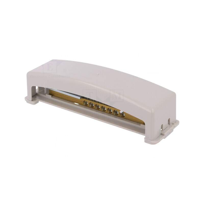 Regletă conexiuni terminal șurub 16-50mm gri | Electronic-mag.ro | Componente Electronice