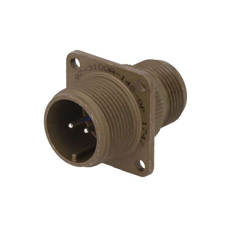 Conector Circular Aluminiu 14S 97-3100A-14S-9P | Electronic-mag.ro | Componente Electronice