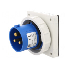 Conector de alimentare AC 16A 400VAC IP67 IEC 60309 | Electronic-mag.ro | Componente Electronice