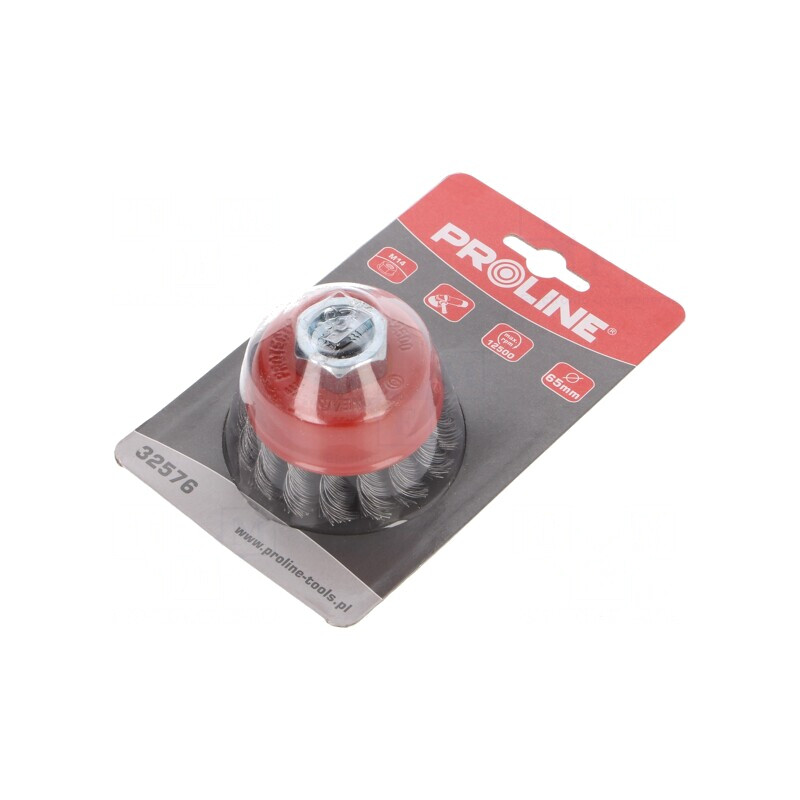 Cup Brush 65mm M14 Mounting | Electronic-mag.ro | Componente Electronice