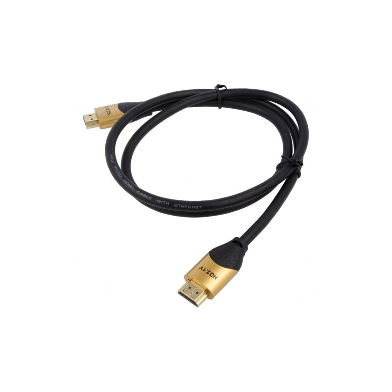Cablu HDMI 2.1 3m Negru | Electronic-mag.ro | Componente Electronice