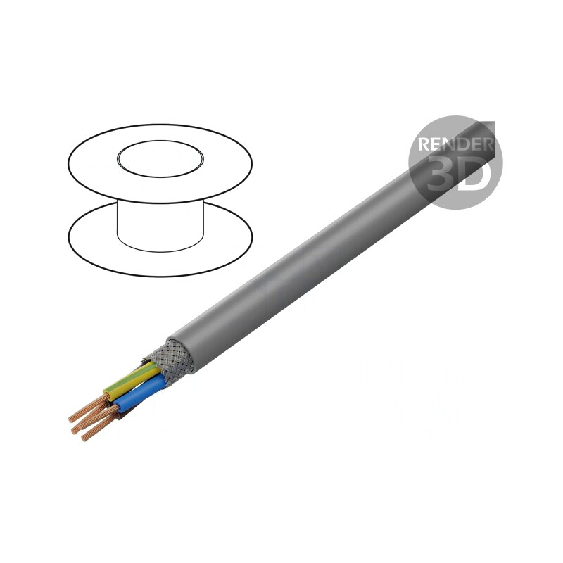Cablu ÖLFLEX® 150CY 5G1,5mm2 PVC Gri 300V/500V | Electronic-mag.ro | Componente Electronice