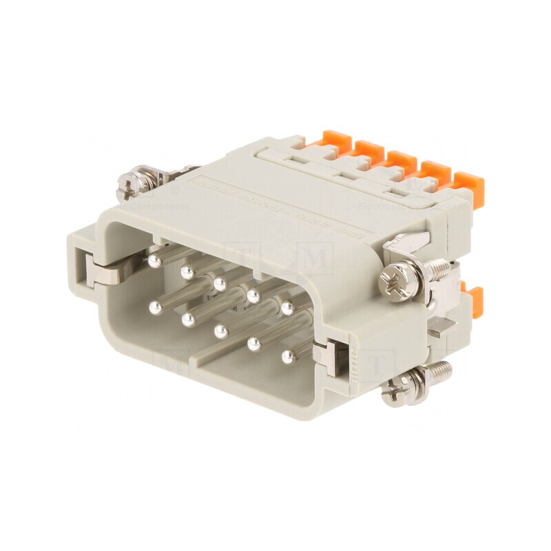 Conector HDC Inserturi Contact Tată 10P 10PE | Electronic-mag.ro | Componente Electronice
