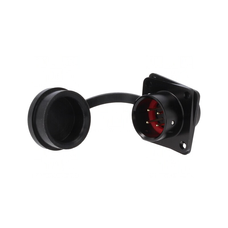 Soclu SA16 4 PIN IP67 5A 500V Lipire | Electronic-mag.ro | Componente Electronice