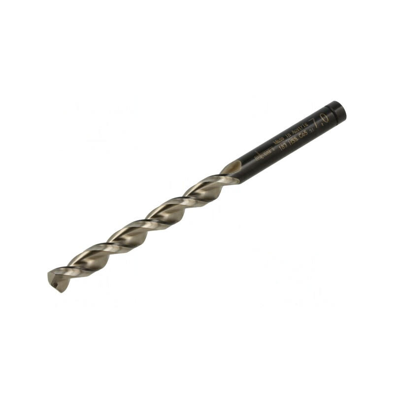 Burghiu metal 7mm 109mm HSS-Co | Electronic-mag.ro | Componente Electronice