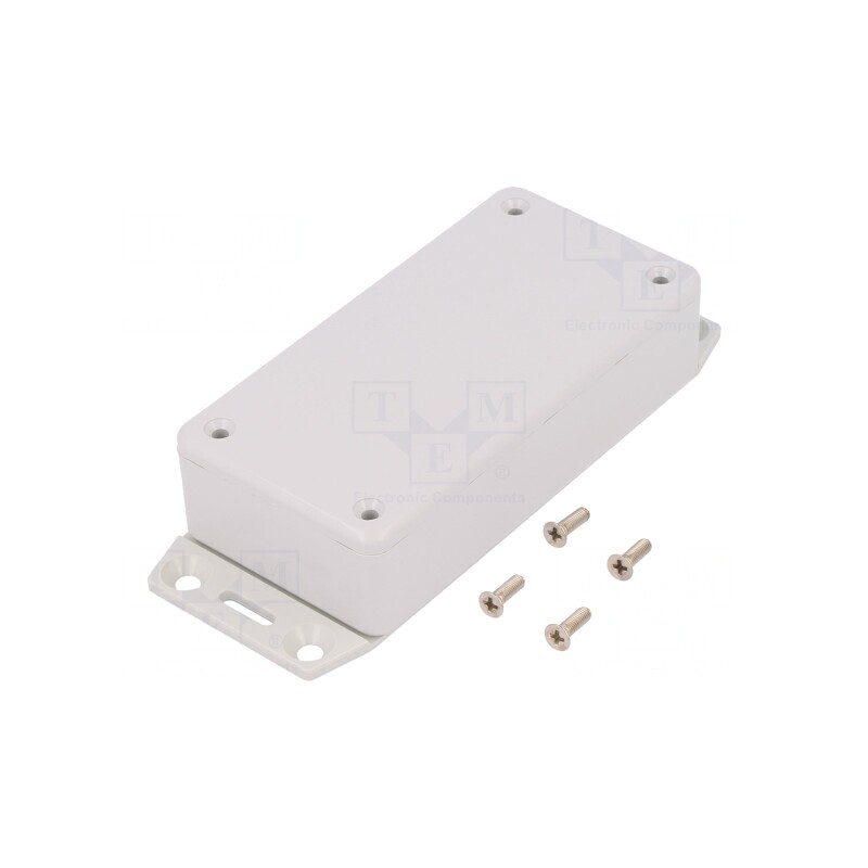 Carcasă Universală Gri ABS IP54 50x100x25mm | Electronic-mag.ro | Componente Electronice